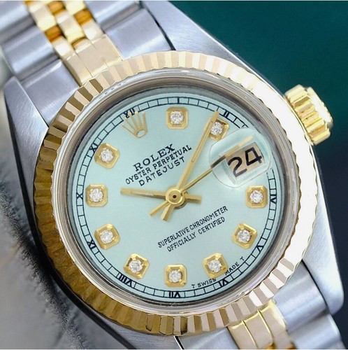 Rolex datejust two tone - two-tone, baby