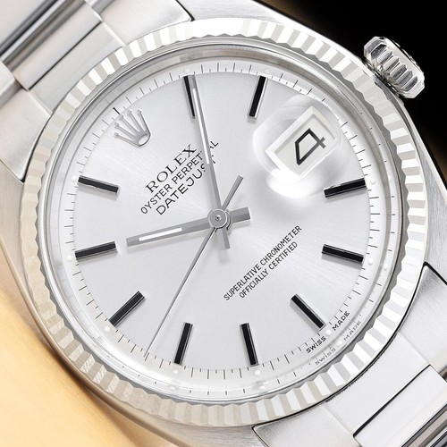Rolex datejust 1601 - datejust, white