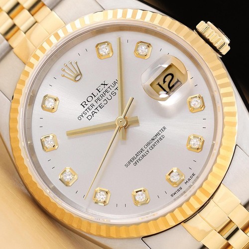 Rolex datejust 16233 - rolex, gold