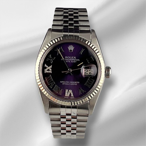 Rolex 36mm datejust steel - 36mm,