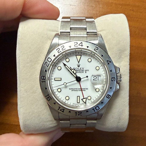 Rolex explorer 40mm white - ii,