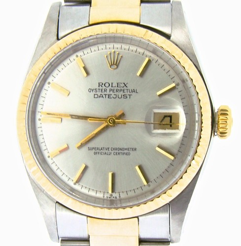 Rolex datejust mens - mens, two-tone